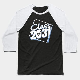 'Class of 2031' Cute Student Teacher Gift Baseball T-Shirt